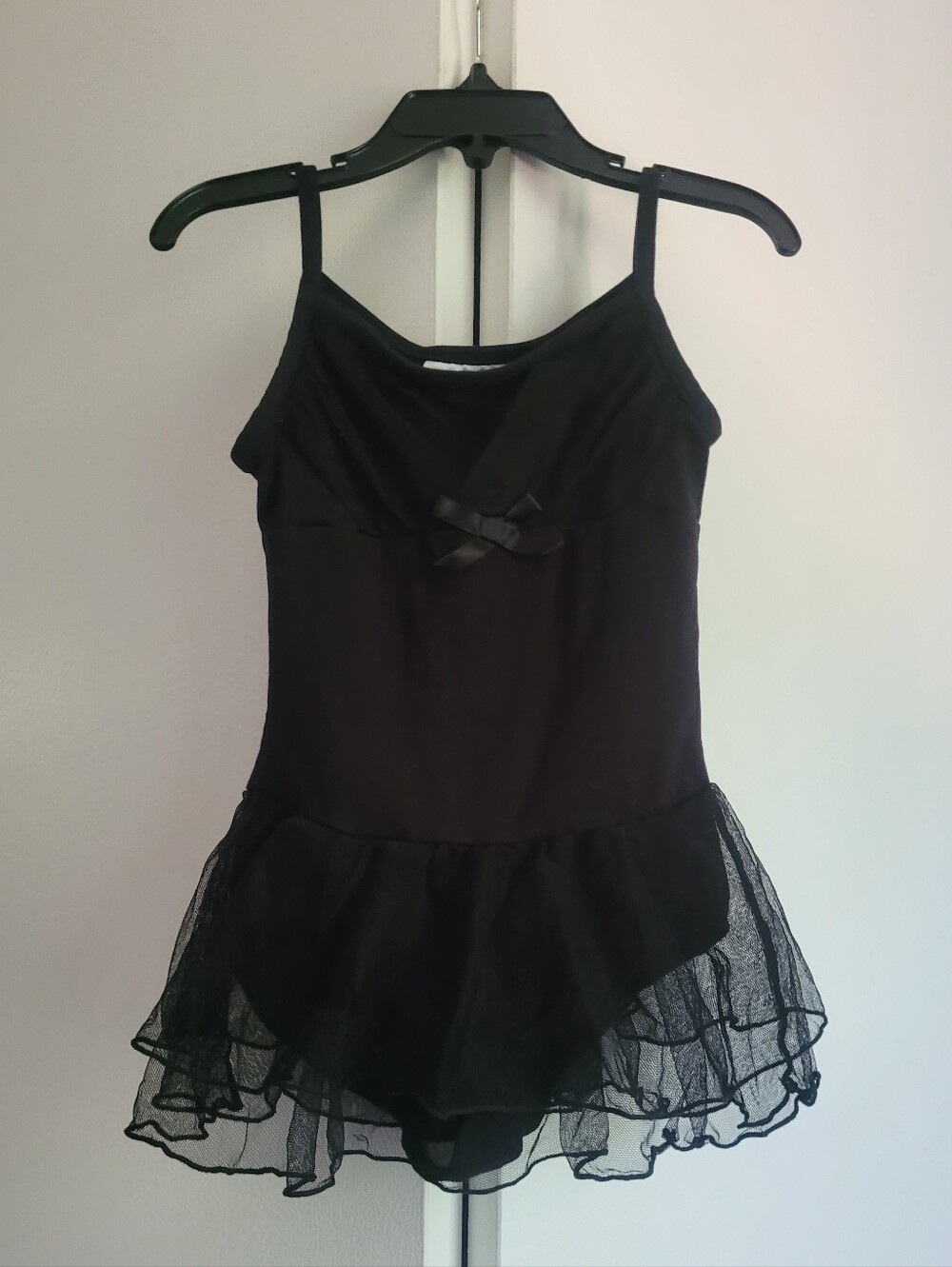 Size 6 Danskin Freestyle Tutu Leotard Black